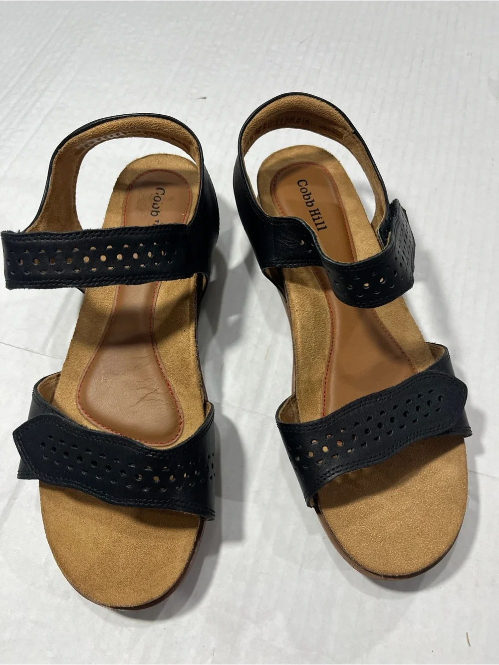 COBB HILL LEATHER VELCRO SANDAL
